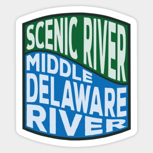 Middle Delaware National Scenic River Sticker